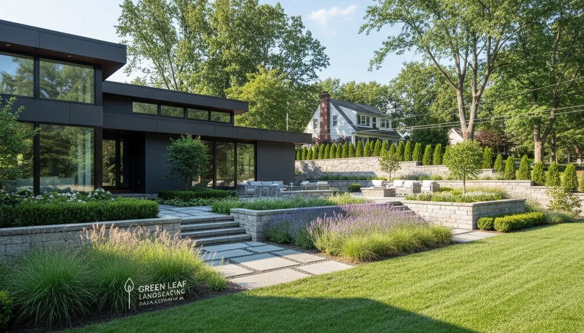 Landscaping team serving Philadelphia, PA with professional yard maintenance and design services