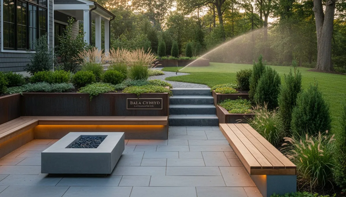 Landscaping crew serving Philadelphia, PA, providing professional lawn and garden care