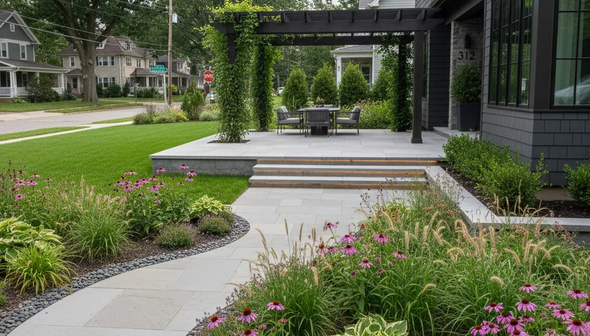 Philadelphia, PA landscaping service showcasing professional landscape design and maintenance expertise