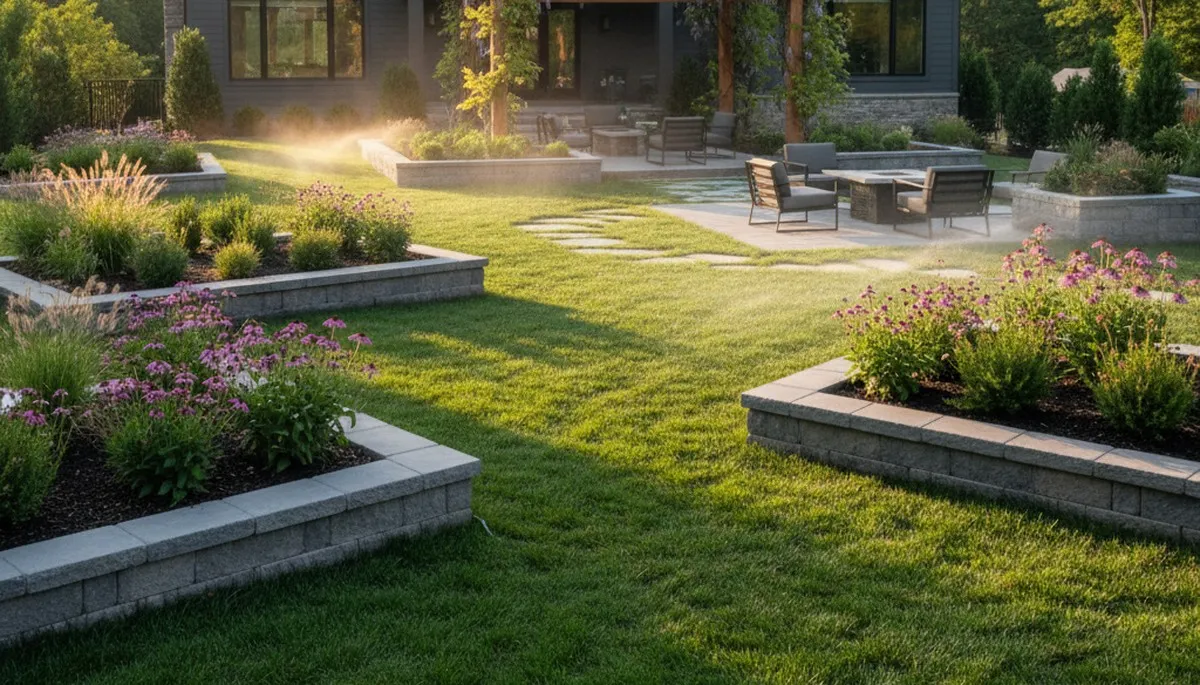 Philadelphia, PA landscaping team providing professional lawn and garden maintenance services