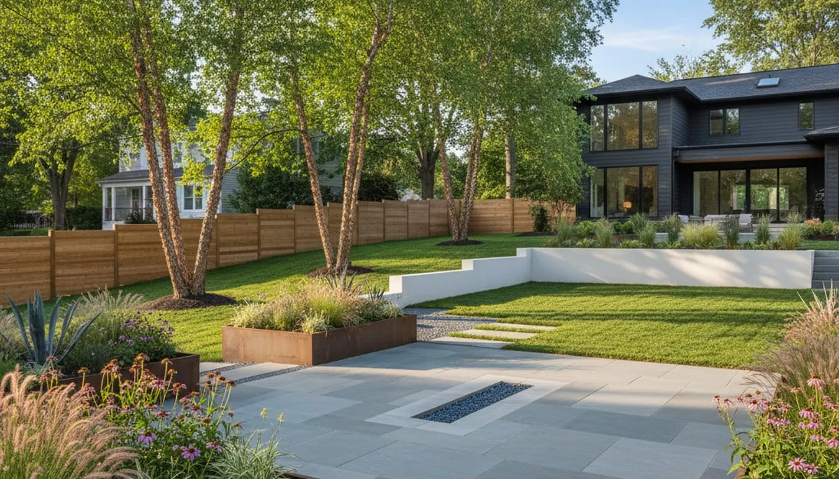 Landscaping crew serving Philadelphia, PA with professional lawn and garden maintenance